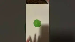 Green stress ball