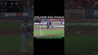 THIS GAME WAS CHAOS #MLB #mlbhighlights #reds #brewers #ellydelacruz #baseball #shorts #fyp