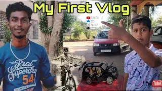 LAND CRUISER 🏎️ TOYOTA ||CAR 🚗First Vlog ⚡😎 AND CYCLE VLOGS #vlog #telugu #car #firstvlog #subscribe