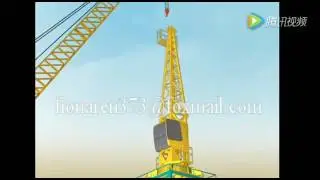 self-climbing tower crane