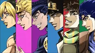 Jojo's Calling Out Their Stands / Hamon (English Dub)