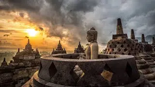 Tour of the Borobudur Temple in Magelang, Central Java