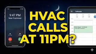 This HVAC AI Receptionist Books Jobs From Missed Call