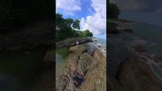 Hidden beach of Andaman 😱#hiddenbeaches #andamannicobar