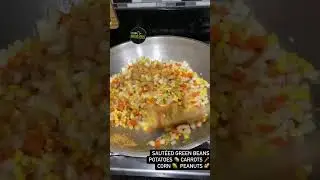 Meatless | Saut&eacute;ed green beans, potatoes, carrots, corn, peanuts