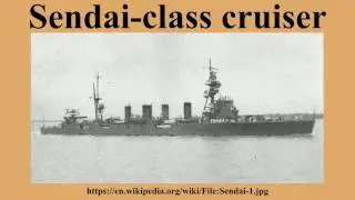 Sendai-class cruiser
