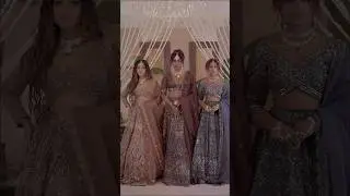 3x the beauty🫶🤍 #browngirlmakeup #makeup #browngirlbeauty #browngirl #brownbeauty #lengha #bridal