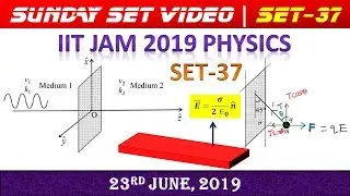 SET 37 | IIT-JAM 2019 Physics Solutions | Physics Hub