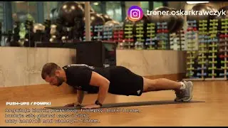 Push-ups / Pompki - Jak robić pompkę? Technika krok po kroku