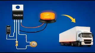 TDA2030 Flasher Circuit |Flash Any 12V Light Easily