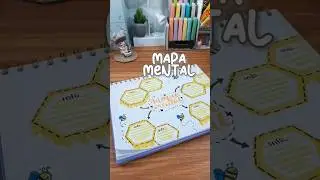 ✅ &iexcl;Crea un Mapa Mental Bonito y F&aacute;cil en 1 Minuto!✨ #apuntes #lettering #apuntesbonitos #mapamental