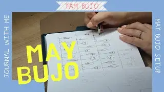 [YAM BUJO] MAY BUJO SETUPㅣ5월 불렛저널ㅣ초보 다이어리 꾸미기ㅣ불렛저널 셋업ㅣ말없이 다꾸하는 영상