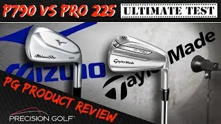 TaylorMade P790 vs Mizuno Pro 225 - The FAIREST test of them ALL