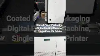 Coated Paper Packaging  Digital Printing Machine, Single Pass UV Printer