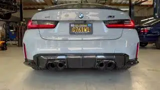 BMW G80 M3 CarBahn Titanium Exhaust Sound - BMW M Performance