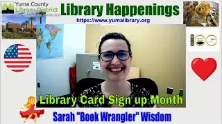 Yuma County Library Happenings with Sarah Wisdom September 4, 2023