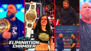 WWE Elimination chamber 2026 : Roman Becomes World Champion, AJ LEE WINS ! Dean Ambrose Highlights