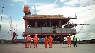 Thompsons of Prudhoe Decommissioning of Audrey A, Audrey B and Ensign Platforms