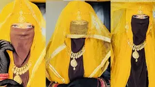 How to Do Gorgeous Bride's Eye Veil with Jewelry | Beauty queen by using yellow color highlight look