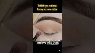 bridal eye makeup tutorial #makeup #makeuptutorial #beauty #fypシ