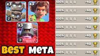 Meteor Golem Spam With Root Rider + Thrower is More than Stronger | Rc Charge with This strategy