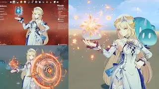 Новые масштабные обновления способностей Николь в игре! | Genshin Impact