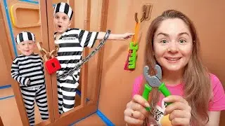 Giant fort box maze challenge| Diana kids show