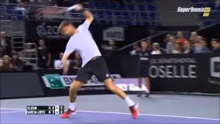 Guillermo Garcia Lopez vs Martin Klizan Highlights ᴴᴰ MOSELLE OPEN 2015
