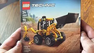 LEGO TECHNIC #42197 Backhoe Loader Assembly #lego #legolivebuild #legotechnic