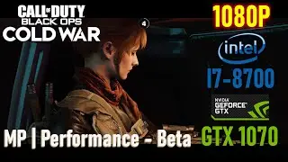 COD Black Ops Cold War - GTX 1070 MP Performance [PC Beta]