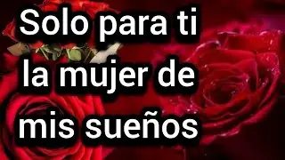 Solo para tí este profundo poema lleno de emoción quebte hará llorar 😢 cariño