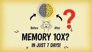 Memory 10x Kaise Kare? | 7 Din Me Dimag Fast Karne Ke 5 Scientific Tarike
