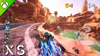 Crash Team Racing CTR Remake | XBOX SERIES S Next Gen Gameplay