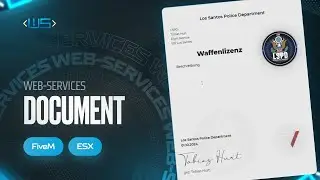 [FiveM/ESX] Document System - ws_documents