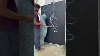 How to draw butterfly with CC letter part 137 #shorts #art #drawing
