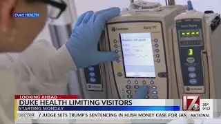 Duke Health limiting visitors due to &lsquo;significant increase' in respiratory illnesses