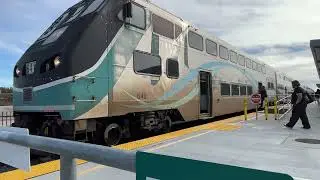 Metrolink Train at the Moreno Valley/March Field Station (1/2/2026)