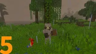 I Have A Parrot! | Minecraft Survival Episode 5