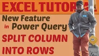 Power Query: Split Column by Delimiter and Split into Rows