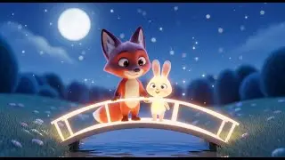 📖 Milo Fox & Lumi Bunny &ndash; The Moonbridge Adventure 🌙🦊🐰✨