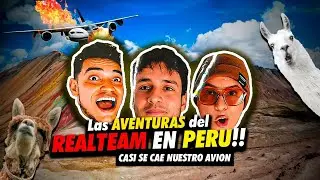 CASI SE CAE NUESTRO AVIÓN//REAL TEAM LLEGA A PERU//SIENDOTROLL🔴