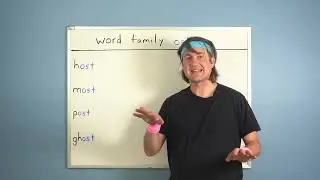 English with Mike:  Learn Pronunciation with Word Families (-ost) Long o sound