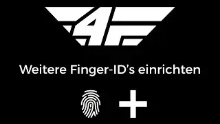 4FLY BAG - Weitere Finger-ID's hinzuf&uuml;gen