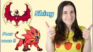 LUNALA & SOLGALEO SHINY !!! Quelques codes pour vous ;)