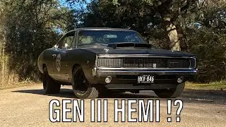 Я помог @68Charger установить Hemi Gen 3 на его Charger 68!