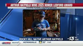 Arthur Hatfield wins 2025 Homer Ledford Award