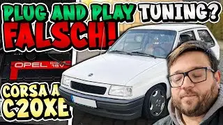 OLDSCHOOL Sauger TUNING | Opel Corsa A C20XE 16V | Wir bauen NOCKENWELLEN ein!