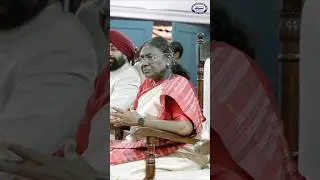 A moment that touched hearts - Hon&rsquo;ble President Smt. Droupadi Murmu ji