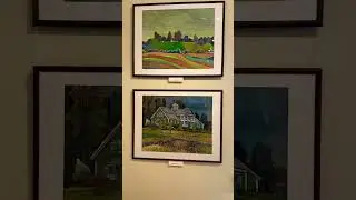 Пушкинские горы #colors #картины #художник #сообщество #арт #галерея #спб #vlog #art