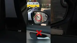 How to use rearview mirrors correctly #manual #automobiles #skill #tips #learncar #drivinglesson